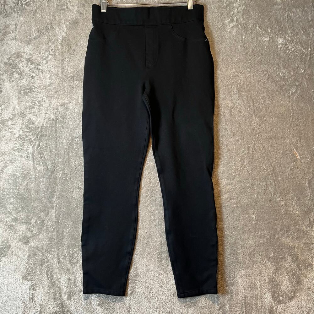 SPANX Sz M Shape EveryWear Ankle Skinny Fit Pants‎ In Black Women's